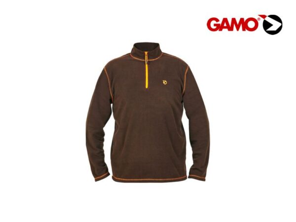 Gamo  Benasque Dark Brown - Μπλουζες Κυνηγιου Fleece Καφε